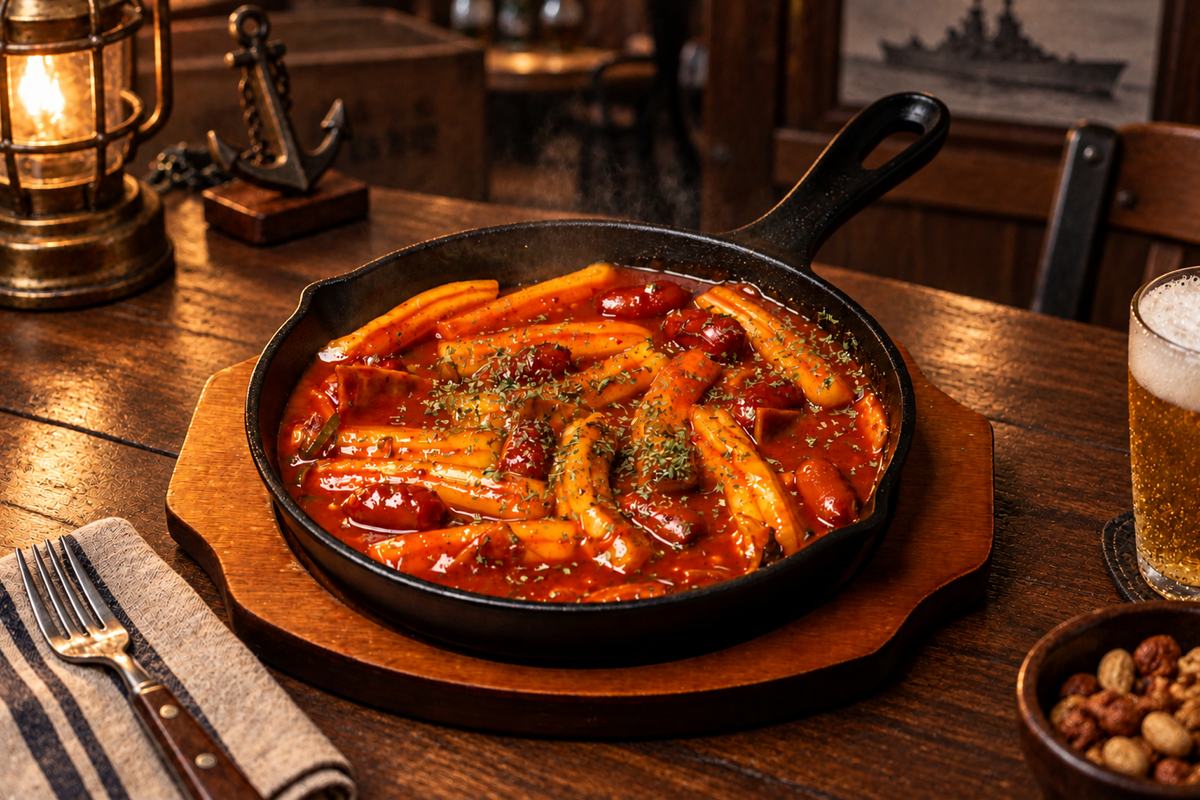 쫀득 분모자 떡볶이