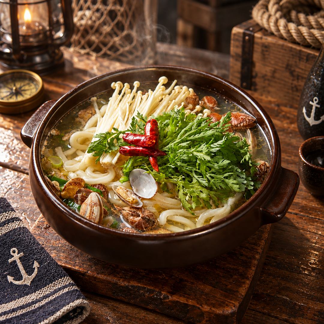바지락칼국수